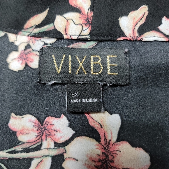 VIXBE Kimura Tie Neck Blouse size 3X - Picture 6 of 8